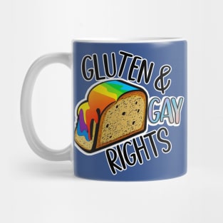 Gluten & Gay Rights Mug